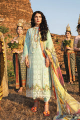 Lawana by Mushq Unstitched 3 Piece Luxury Lawn Collection'2023 MSL-23-11