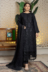 Marjjan by Zohaib Arts Unstitched 3 Piece Viscose Sequence Collection'2022-MV-250-Black