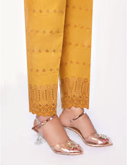 Sada Bahar Stitched Chikankari Emb Pret Cotton Trouser Collection'2022-TR-CK-Mustrad
