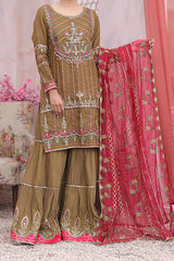 Rafia Stitched 3 Piece Luxury Formal Collection'2022-N-2216