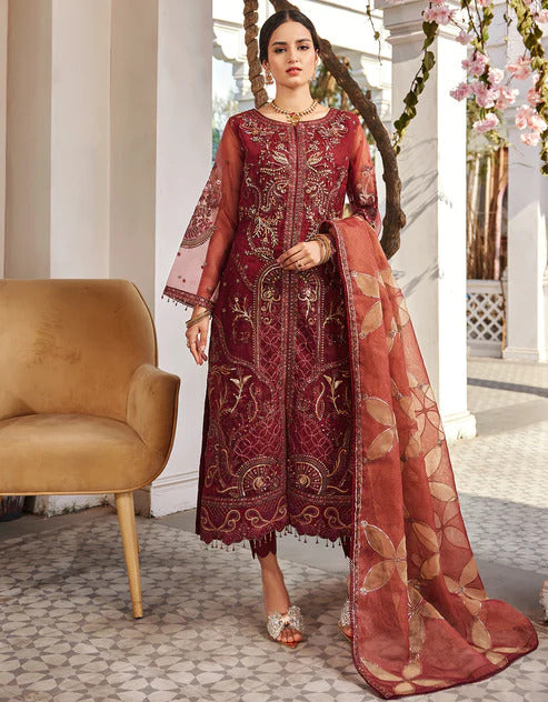 Nafasat by Emaan Adeel Unstitched 3 Piece Formal Edit 02 Collection'2023-NF-209