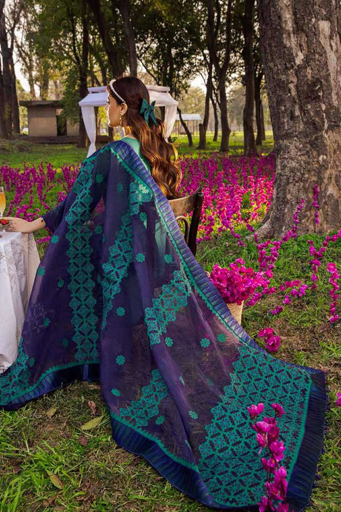 Blooming by Nureh Unstitched Exclusive Luxury Lawn Collection'2022-NI-31