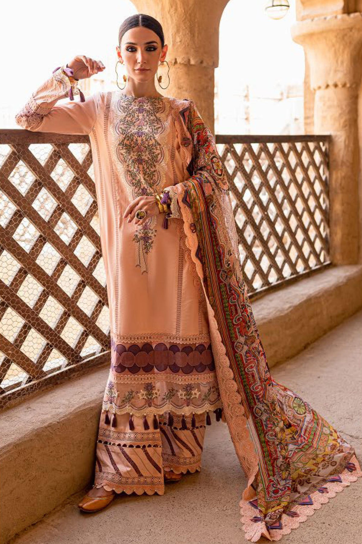 Ombre by Jade Unstitched 3 Piece Lawn Vol-02 Collection'2022-OC-20010