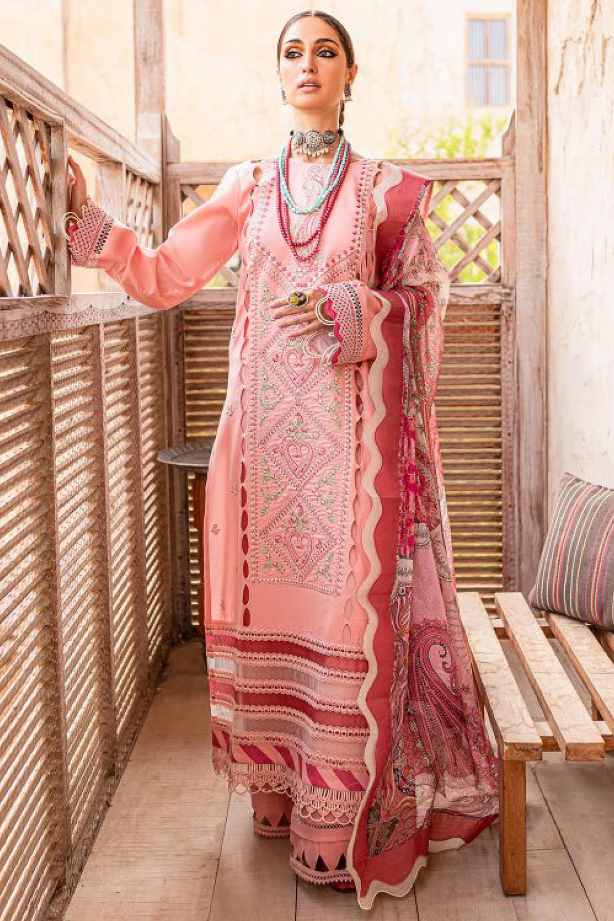 Ombre by Jade Unstitched 3 Piece Lawn Vol-02 Collection'2022-OC-20012