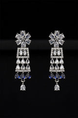 Zircons Necklace Sets Vol-02 by Somana G 2023-OLJ-019-Blue