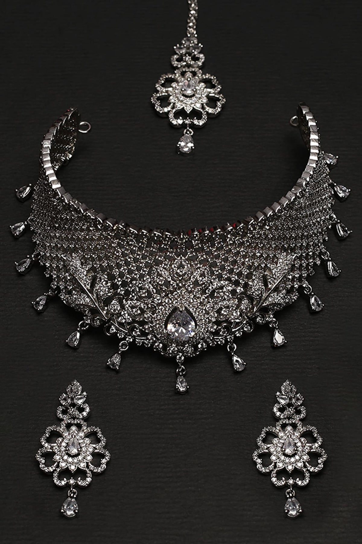 Collar Set OLJ-503-Silver