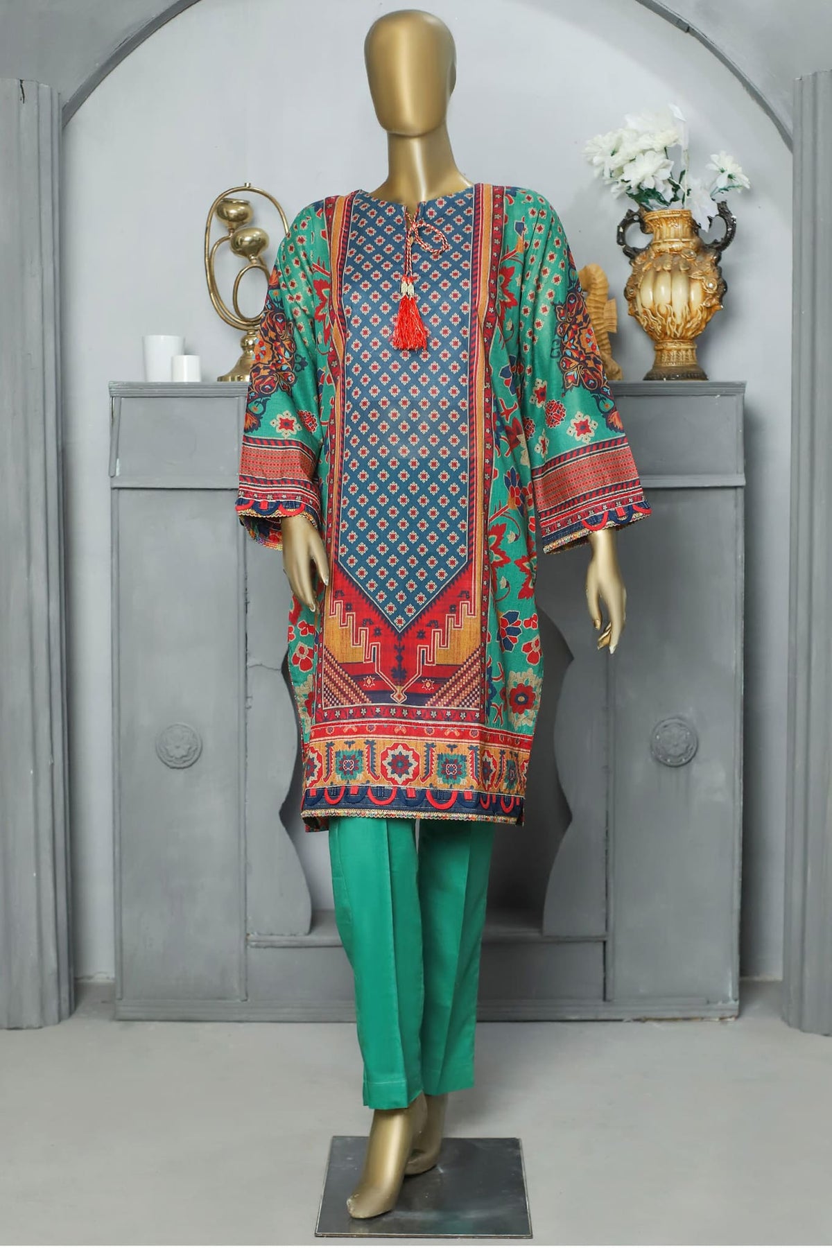 Oswah Women by Suntex Fabrics Stitched Printed Lawn Shirts Collection'2022-OS-2241