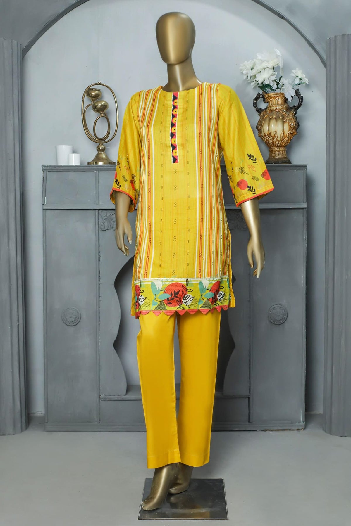 Oswah Women by Suntex Fabrics Stitched Printed Lawn Shirts Collection'2022-OS-2244