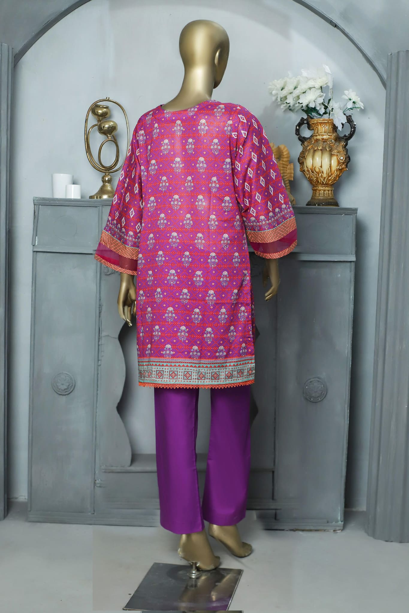 Oswah Women by Suntex Fabrics Stitched Printed Lawn Shirts Collection'2022-OS-2245
