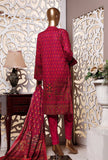 HZ Unstitched 3 Piece Premium Tassel Emb Cotton Collection'2021-PE-21