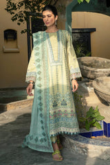 Qline by Qalamkar Unstitched 3 Piece Lawn Collection'2022-QB-04-Zoe