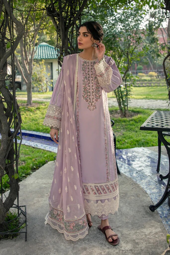 Qline by Qalamkar Unstitched 3 Piece Lawn Collection'2022-QB-06-Laura