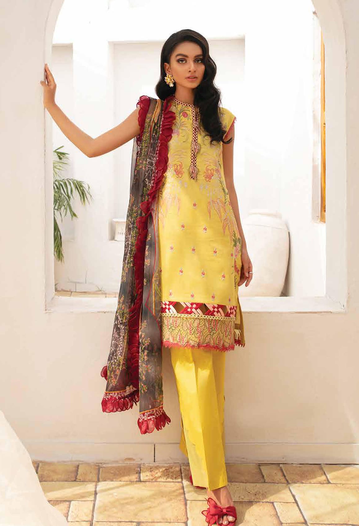 Roheenaz Unstitched 3 Piece Spring Summer Vol-01 Collection'2022-RNZ-05-B