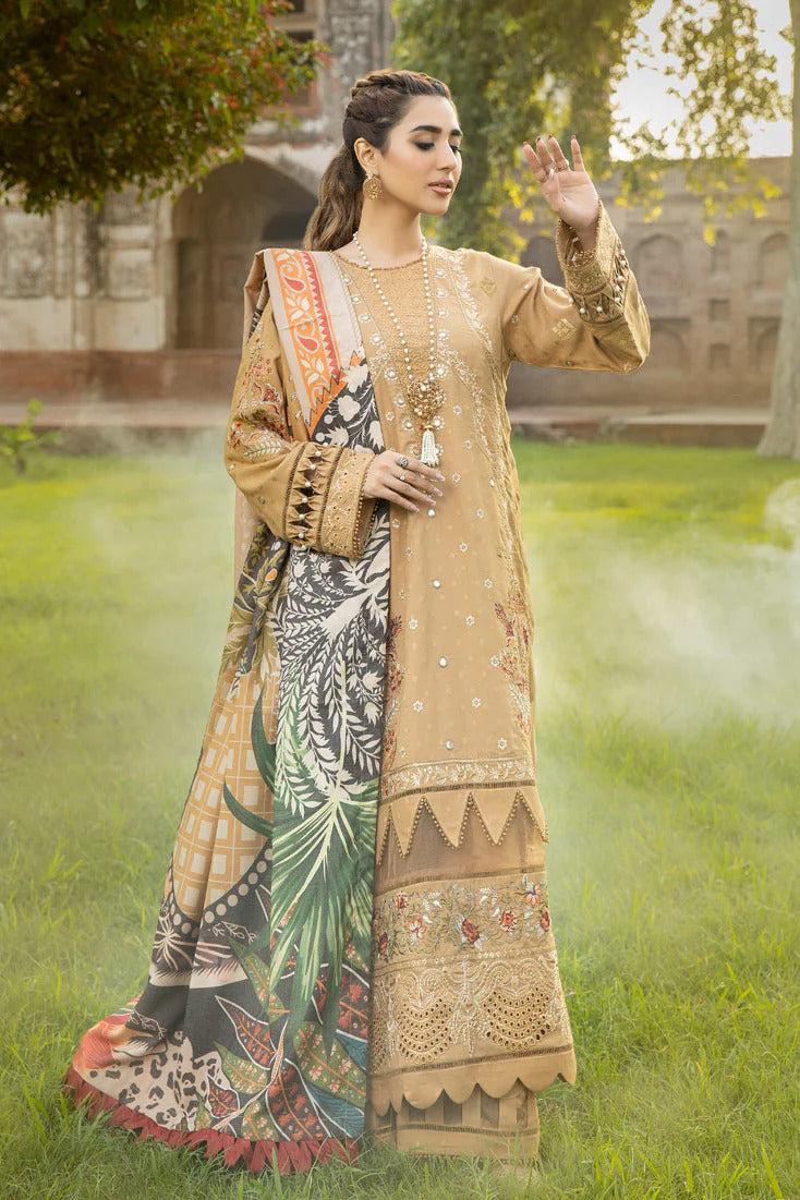 Rangoon by Marjjan Unstitched 3 Piece Embroidered Wool Collection'2022-RWS-51