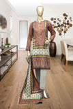 Shomi Infinty 3 Piece Stitched Printed Lawn Collection'2021-RWTL-09-Maroon