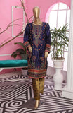 Sada Bahar Stitched Silk Pret Kurti Vol-02 Collection'2021-S-01-Blue