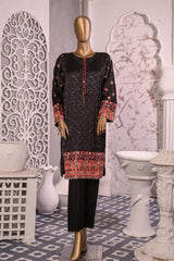 Sada Bahar Stitched Emb Silk Tunic Festive Kurti Vol-10 Collection'2022-S-04-Black