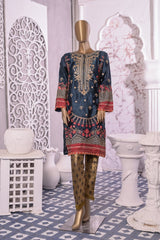 Sada Bahar Stitched Emb Silk Tunic Festive Kurti Vol-10 Collection'2022-S-05-Till Green