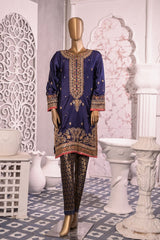 Sada Bahar Stitched Emb Silk Tunic Festive Kurti Vol-10 Collection'2022-S-06-Blue