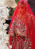 Eclatant Luxe by Serene Unstitched 3 Piece Brides Collection'2022-SB-08-Crimson
