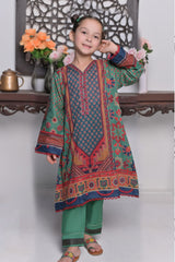 Shifa Girls by Suntex Fabrics Stitched 2 Piece Pret Kids Collection'2022-SH-2241-Floral