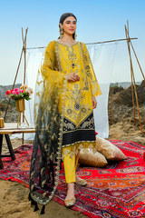 Serene Uns-E-Baharaan Unstitched 3 Piece Luxury Lawn Collection'2021-SL-14-Zukhruf