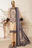 Bin Saeed Stitched 3 Piece Dhanak Winter Shawl Vol-03 Collection'2022-SM-034-Skin