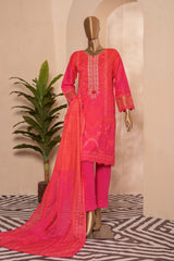Sada Bahar Stitched 3 Piece Festive Lawn Collection'2022-ST-13680-Pink