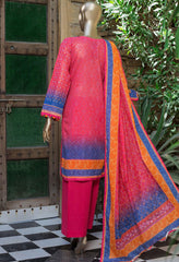 Sada Bahar Stitched 3 Piece Printed Lawn Vol-01 Collection'2022-ST-1899-Pink