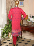 Sada Bahar Stitched Printed Lawn Kurti Vol-19 Collection’2021-ST-593-Pink