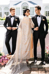 Serendipity by Mushq Unstitched 3 Piece Luxury Wedding Collection'2022-TDL22-01-Isabelle