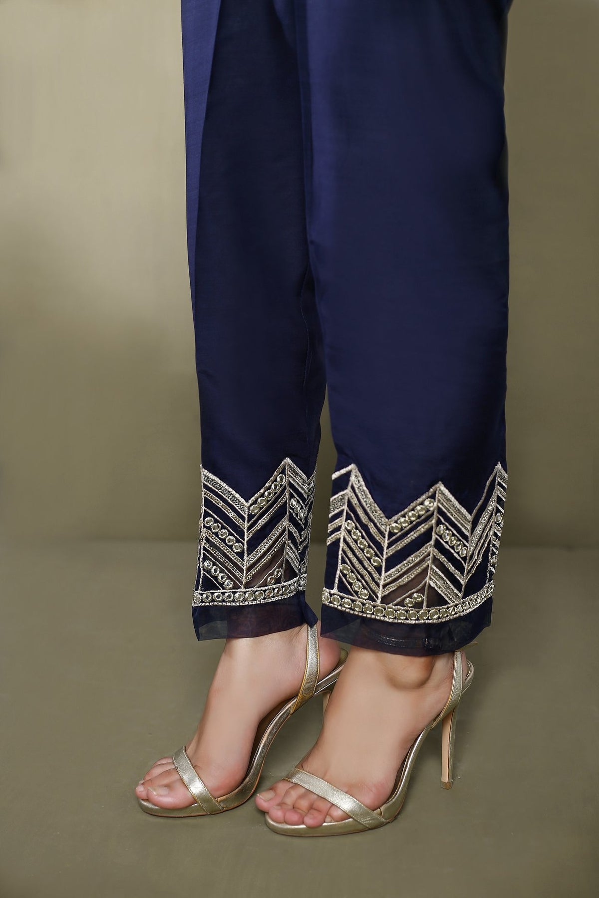 Razmin by Sada Bahar Stitched Trouser Vol-11 Collection'2021-TR-09-Blue