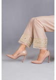 Sada Bahar Stitched Bunch Trouser-TR-120-Fawn