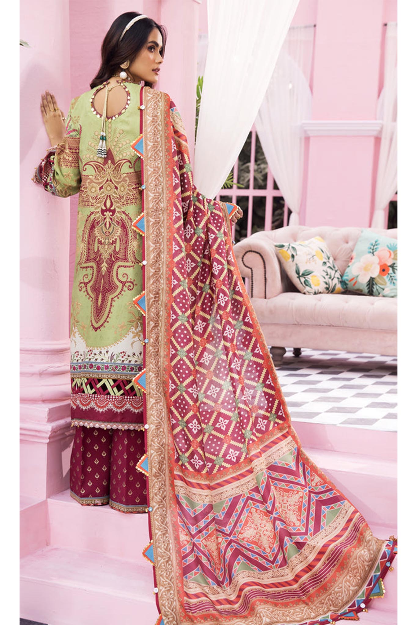 Viva by Anaya Unstitched 3 Piece Luxury Lawn Collection'2022-VL22-07