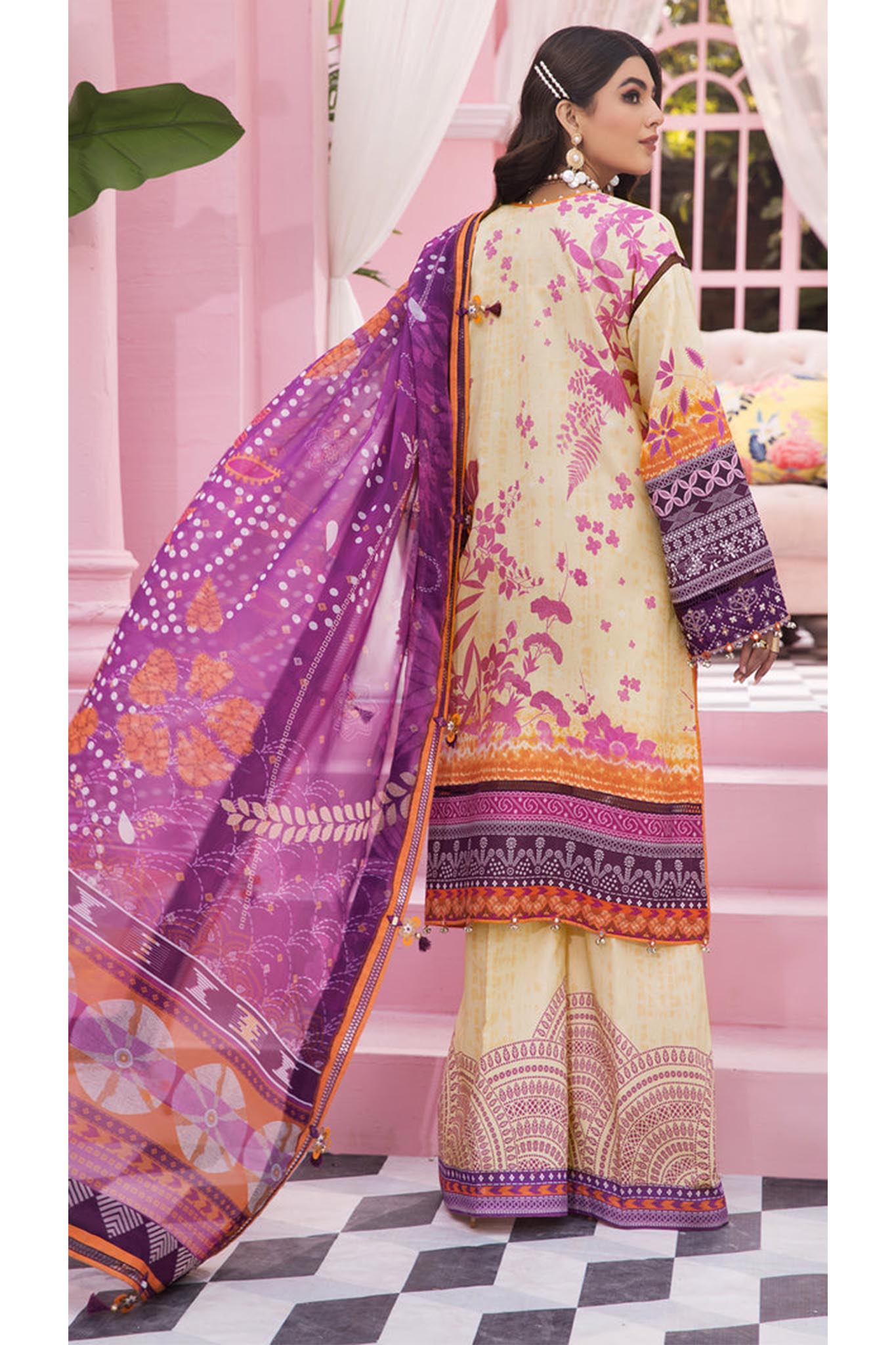 Viva by Anaya Unstitched 3 Piece Luxury Lawn Collection'2022-VL22-16