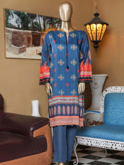 Sada Bahar Stitched Printed Viscose kurti Collection'2021-VS-500-Blue