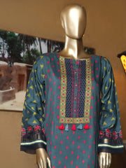 Sada Bahar Stitched Printed Viscose kurti Collection'2021-VS-507-Grey