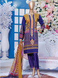 Sada Bahar Stitched 3 Piece Printed Viscose Collection'2021-VS-9602-Mehndi