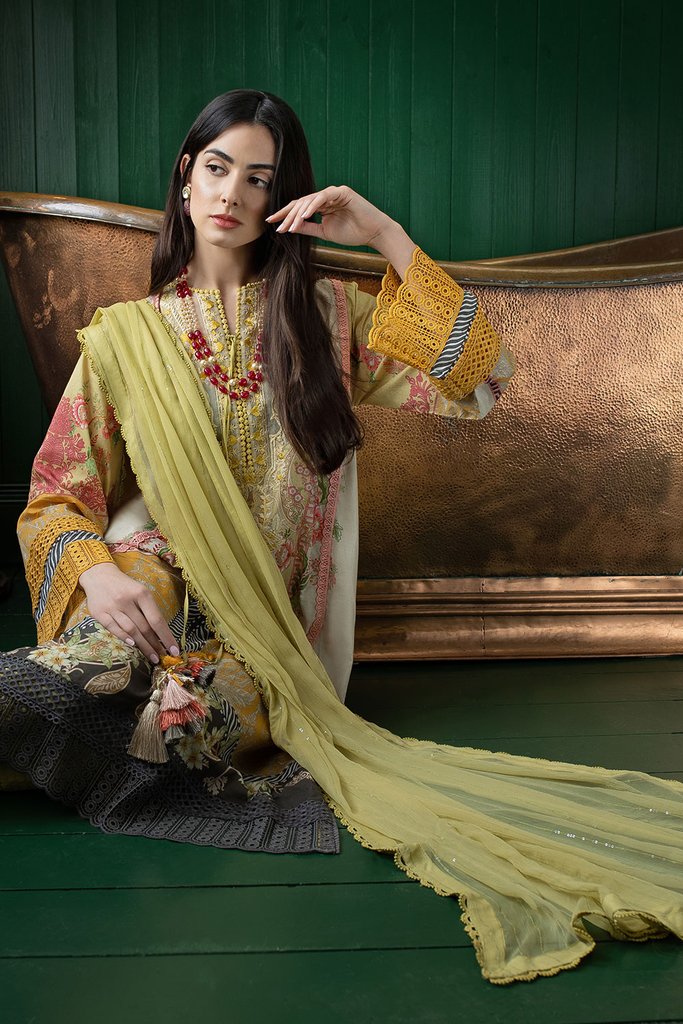 Sobia Nazir Vital Unstitched Lawn Collection'2021-VT21-11-B