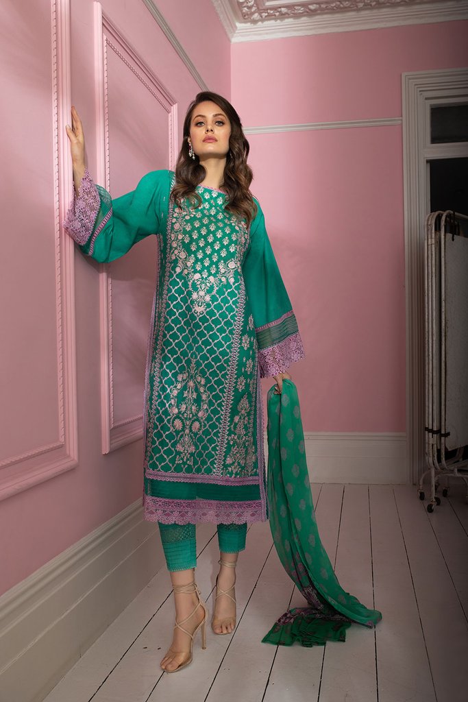 Sobia Nazir Vital Unstitched Lawn Collection'2021-VT21-01-B