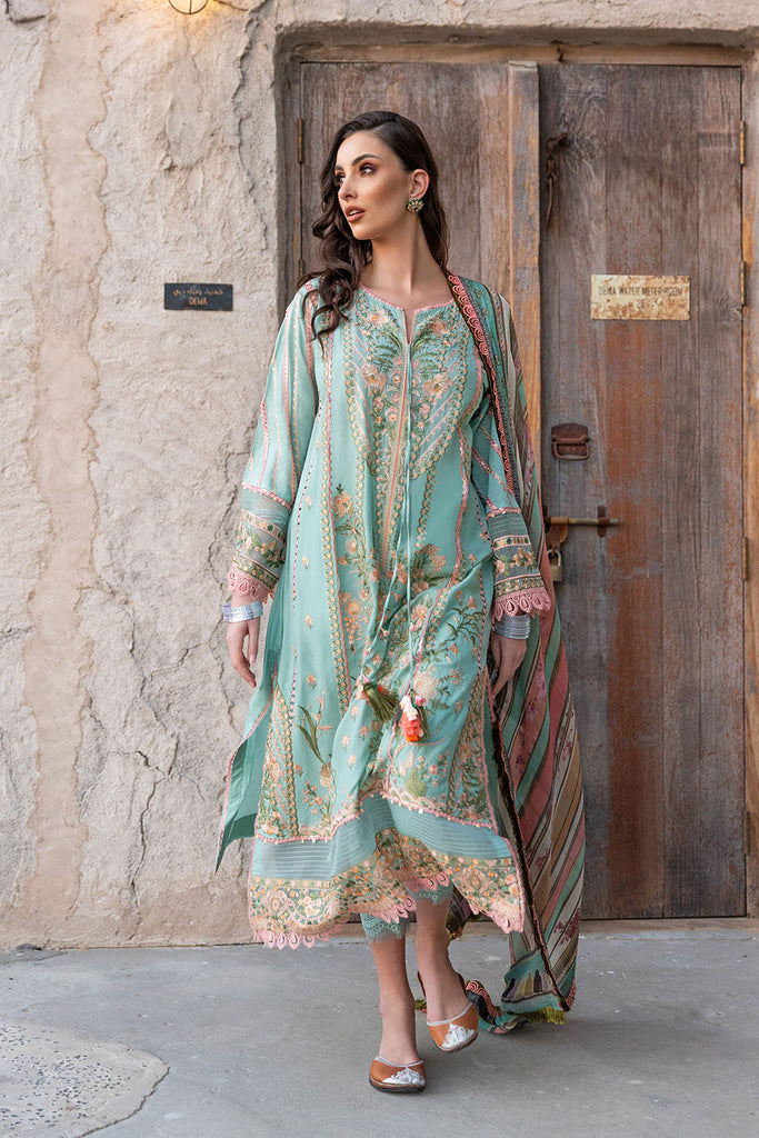 Vital by Sobia Nazir Unstitched 3 Piece Luxury Lawn Collection'2022-VT22-1A