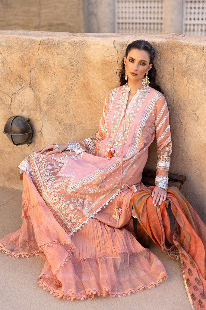 Vital by Sobia Nazir Unstitched 3 Piece Luxury Lawn Collection'2022-VT22-7A
