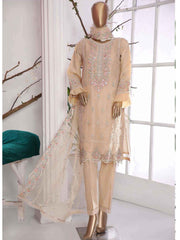Sada Bahar Stitched 2 Piece Luxury Formal Vol-03 Collection'2021-W-03-Fawn