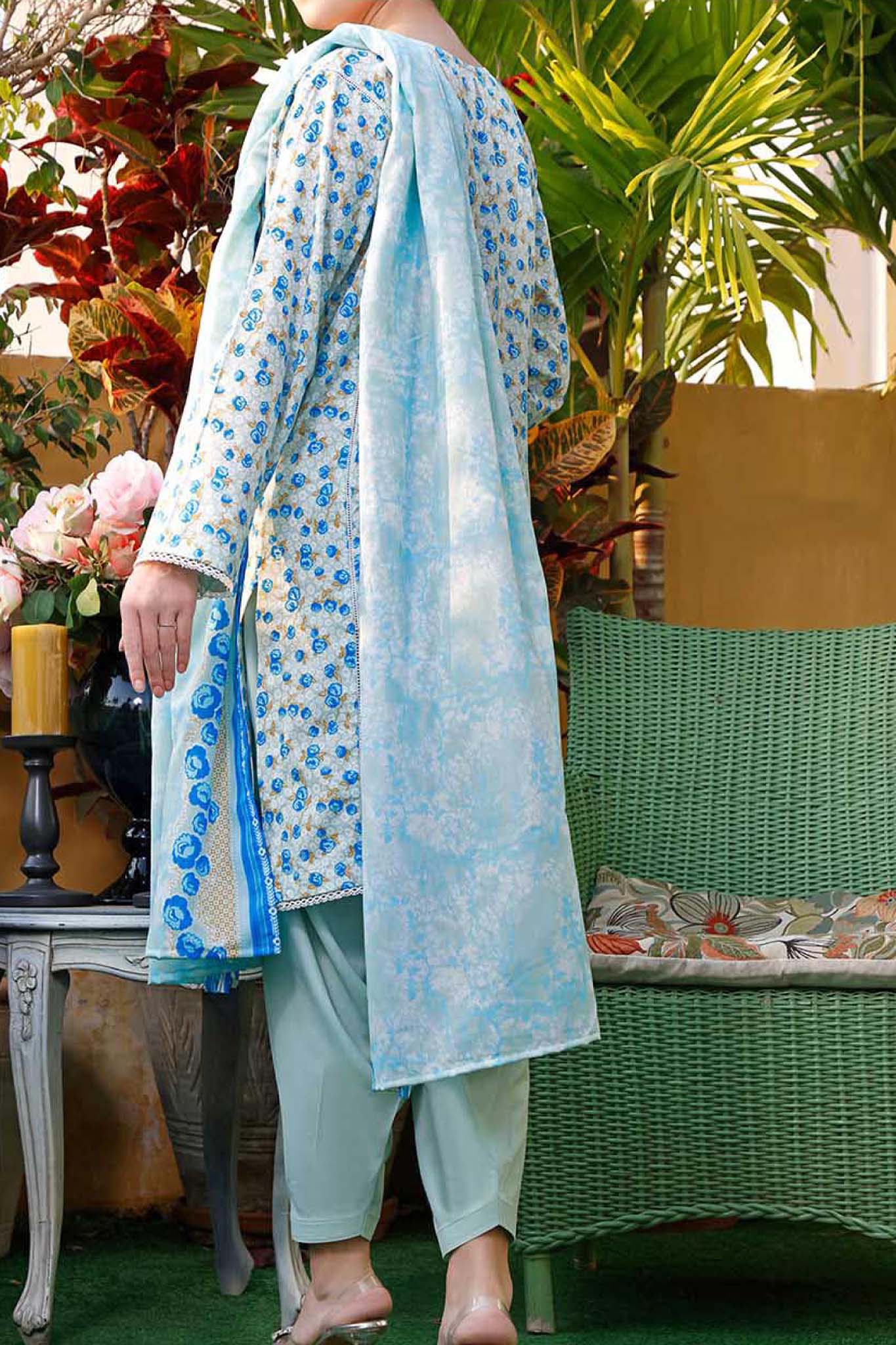 Amna Khadija Unstitched Wrinkle Free Prints Vol-07 Collection’2022-WPF-1043-A