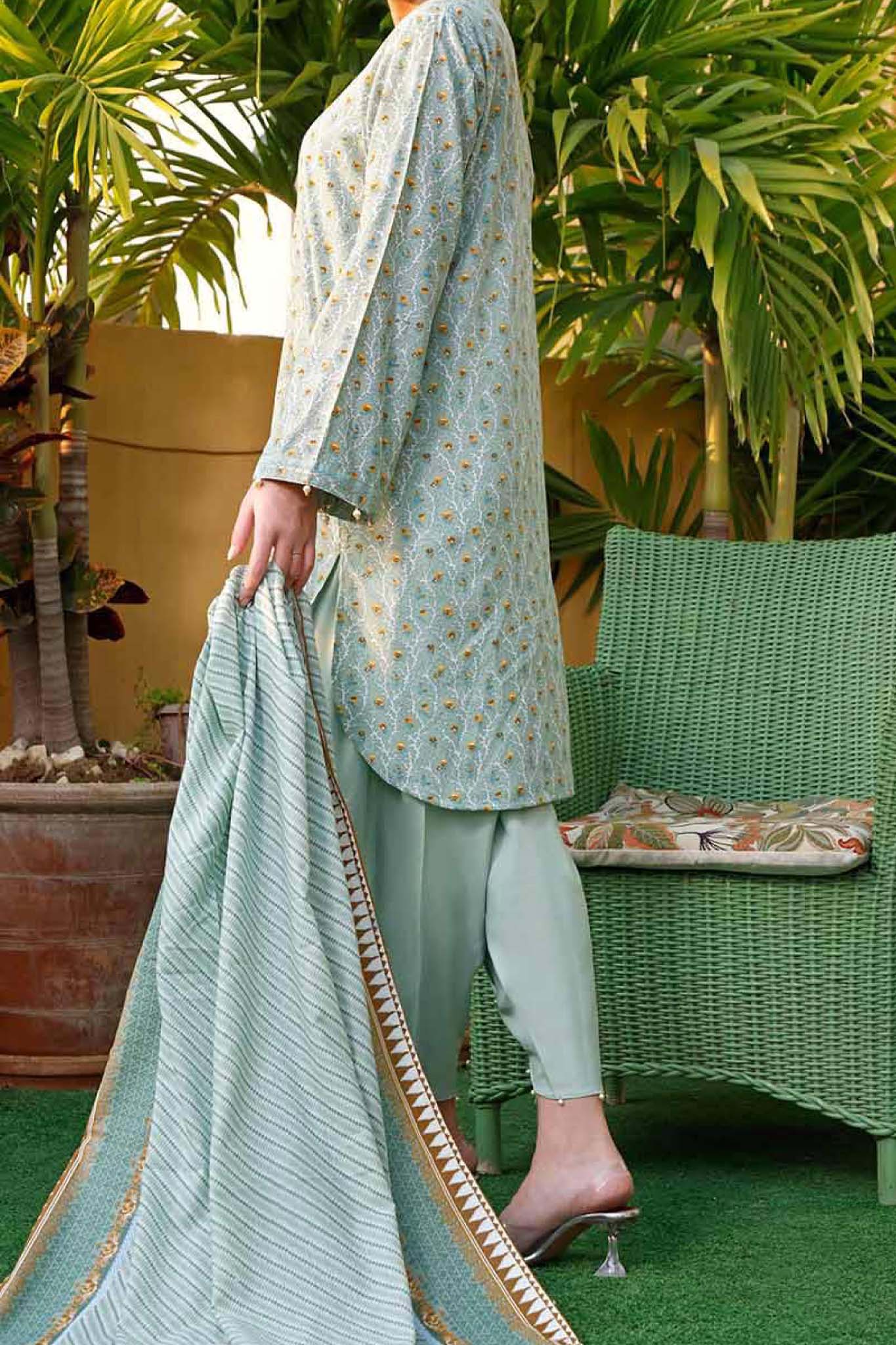 Amna Khadija Unstitched Wrinkle Free Prints Vol-07 Collection’2022-WPF-1045-A