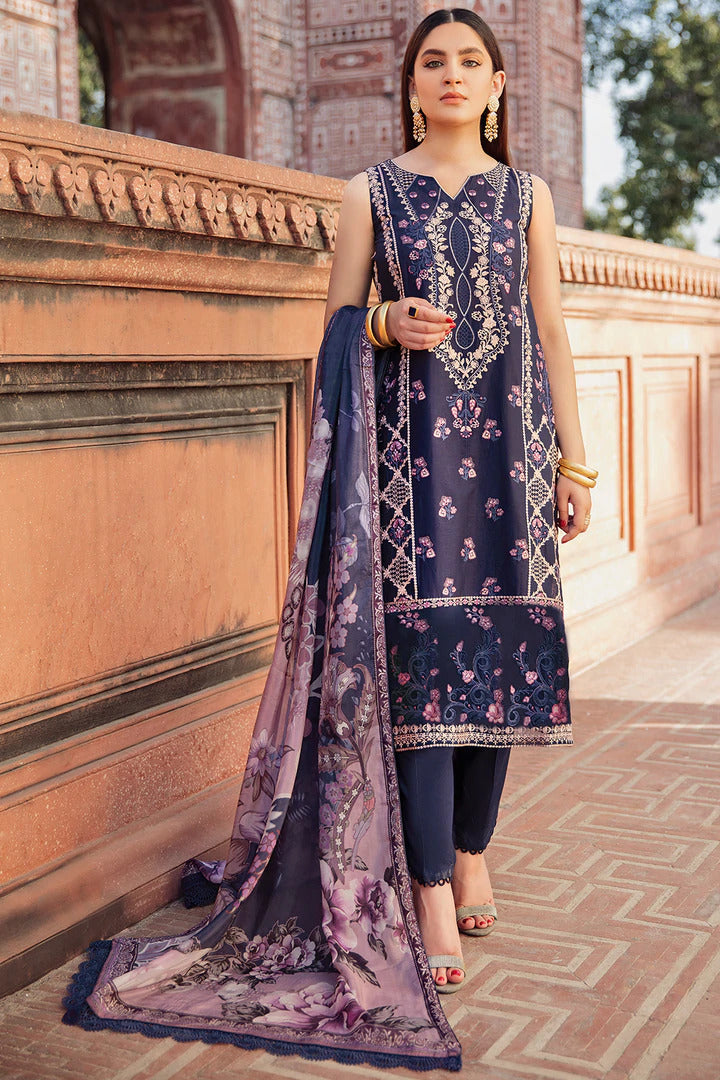 Andaaz by Ramsha Unstitched 3 Piece Luxury Lawn Vol-02 Collection'2022-Z-210