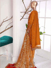 Sada Bahar Stitched 2 Piece Luxury Formal Vol-03 Collection'2021-Z-07-Mehndi