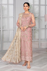 Bahaar by Zarif Unstitched 3 Piece Formal Collection'2022-ZB-07-Blush