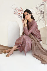 Zarif Unstitched 3 Piece Embroidered Eid Lawn Collection'2023-ZEL-09