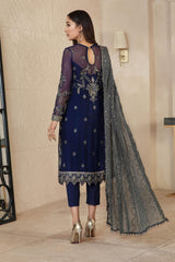 Gulzaar by Zarif Unstitched 3 Piece Festive Chiffon Collection'2022-ZFG-05-Elysian